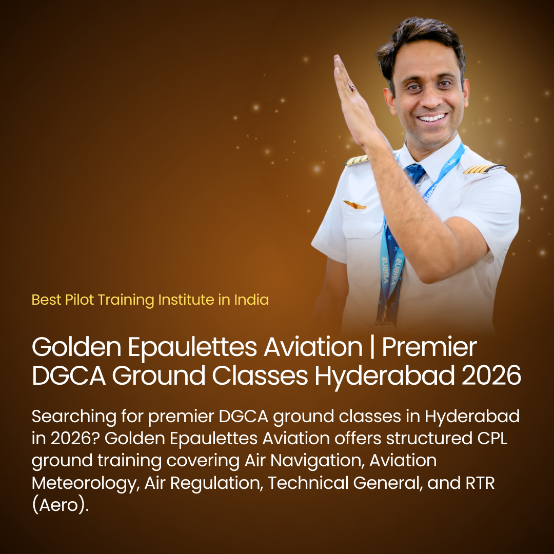 Golden Epaulettes Aviation | Premier DGCA Ground Classes Hyderabad 2026